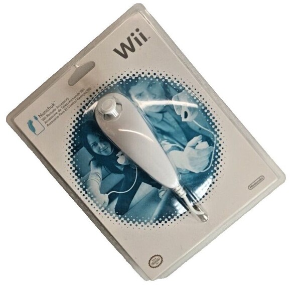 🔥New Sealed🔥 Authentic Original Nintendo Wii Remote Nunchuck Controller OEM - Picture 3 of 5